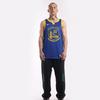 Nike Футболка NBA Golden State Warriors Stephen Curry Icon Edition Dri-FIT, синяя/белая/желтая, унисекс, уличная одежда DN2005-401