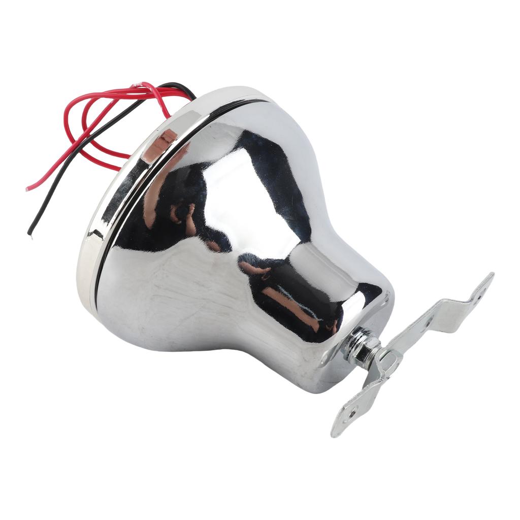 12 V 110dB Electric Bell Loud Safety Alarm Horn Internal Strike Stainless Steel Emergency Alarm Bell for Car Vehicle