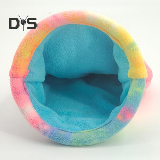 Спальный мешок для хомяка, мягкий флис, зимнее теплое укрытие, гнездо, морская свинка, уютный мешок для маленьких животных, уютная пещера для кролика, шиншиллы, крысы, белки, ежа