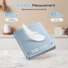Цифровые кухонные весы с USB-подзарядкой, точность 0,1 г, светодиодный экран, высокоточные весы, функция таймера, портативный дизайн