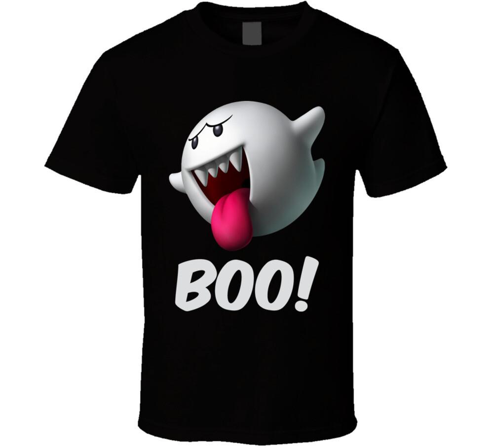 Футболка Super Mario Boo Мужская Женская Футболки Топ