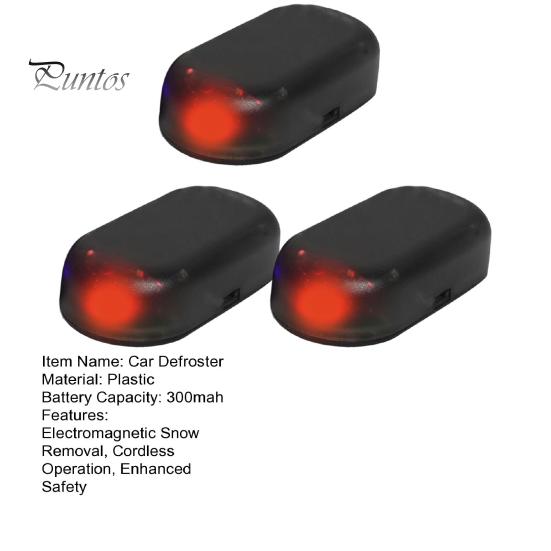 3 шт. Автомобильный размораживатель, электромагнитное устройство для удаления снега, эффективный мини-портативный автомобильный микроволновый прибор для размораживания, быстрый беспроводной антифриз для автомобиля, снег