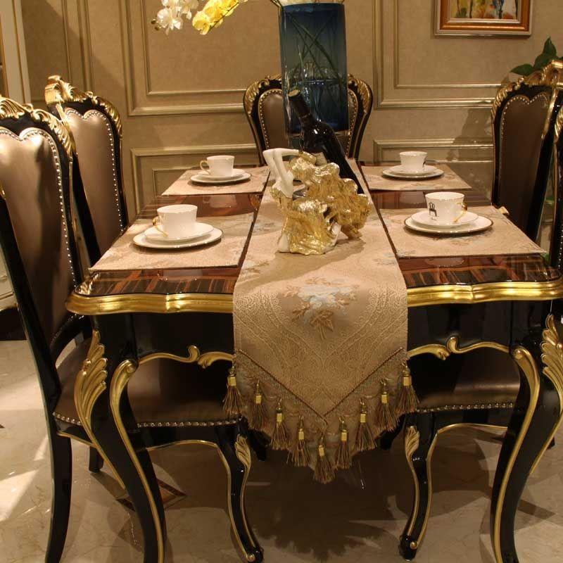 Европейский стиль, подвесные столы с кисточками, флаг, хлопок, лен, цветочная живопись, дорожка для стола, декор, чайная обеденная скатерть, коврик