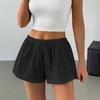 Women's Summer Drawstring Elastic Waist Casual Sports Shorts