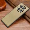 Чехол для телефона для Xiaomi Poco M8 5G/Redmi Note 15 5G (Глобальный)/15 4G (Глобальный) Защитная задняя крышка для телефона из полиуретановой кожи с шелковистой текстурой, покрытая ПК ТПУ