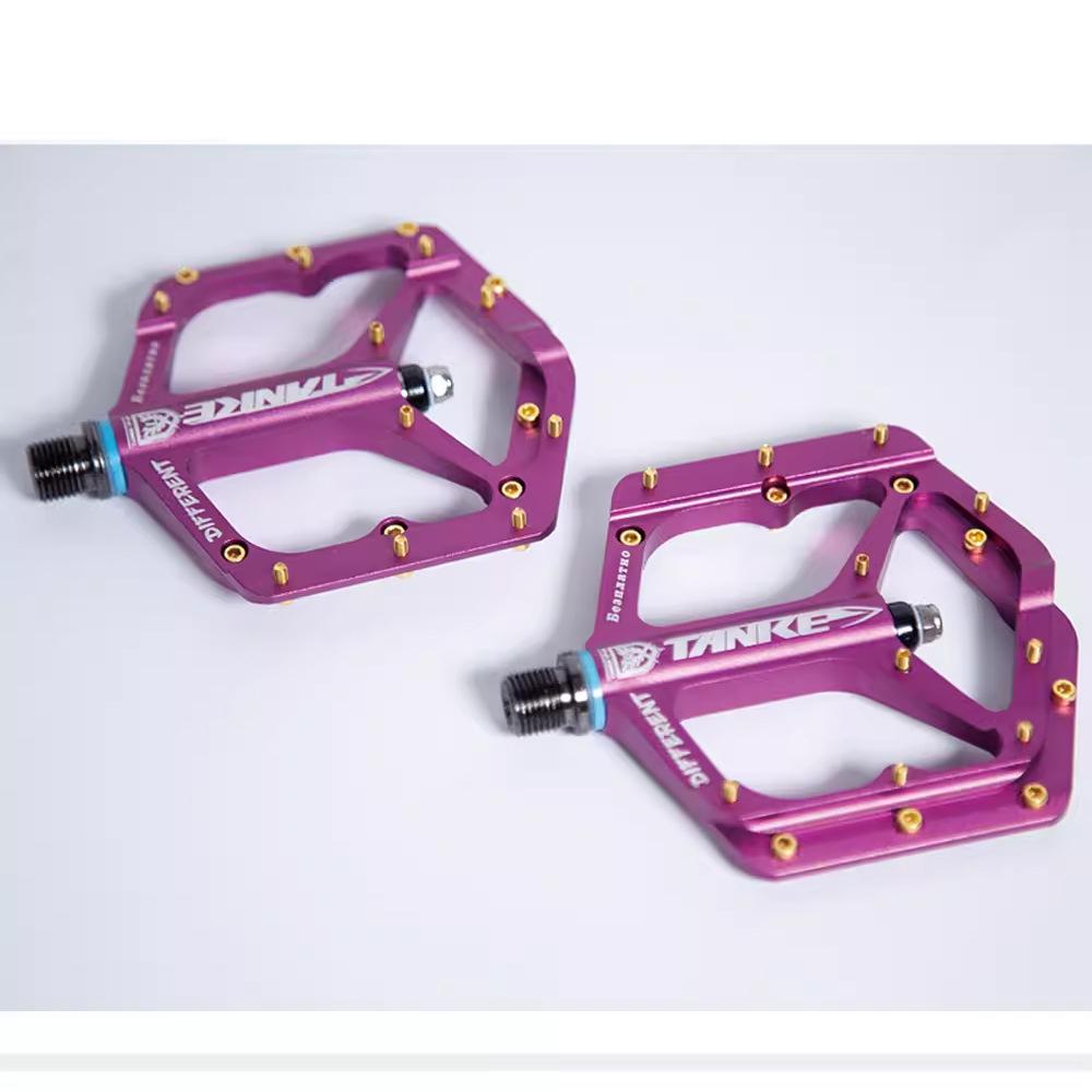 CNC Aluminum Mountain Bike Pedals – Colorful, Durable Off-Road Accessories