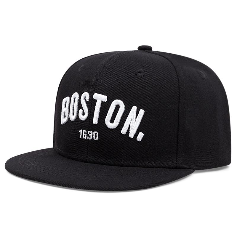 Модная кепка BOSTON для мужчин и женщин, регулируемая бейсболка в стиле хип-хоп для взрослых, унисекс, повседневная шляпа от солнца, хлопковая бейсболка
