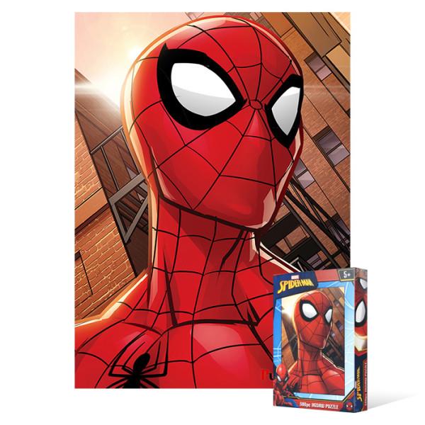 Пазл из 300 деталей - Marvel Человек-паук Лицо 2 (большой кусок), популярная корейская головоломка