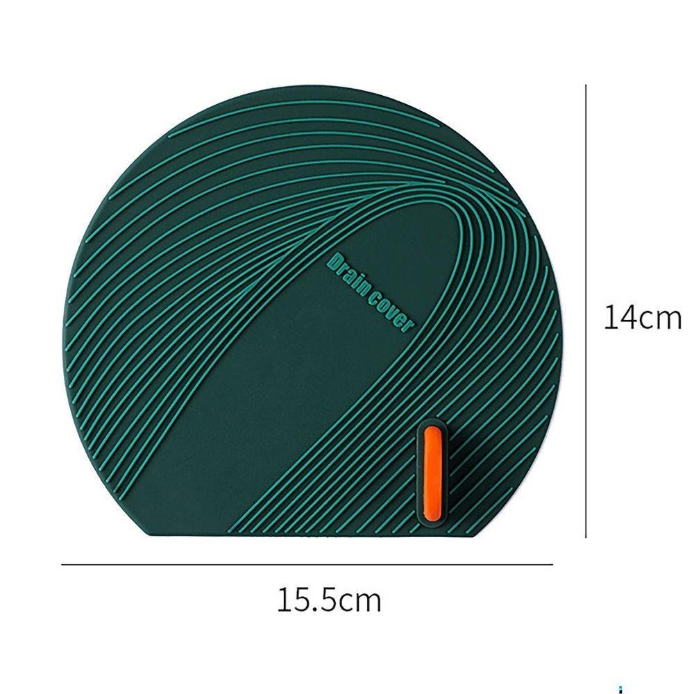 Anti-insect Floor Drain Cover Anti Odor Water Stopper Cute Sink Mat  for Toilet Shower Sewer