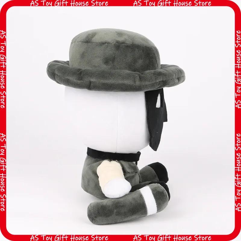 Roblox New Artful Detective Style Plush Toy Soft Stuffed Doll Game Peripheral Cartoon Figure Home Decor Gift For Game Fans