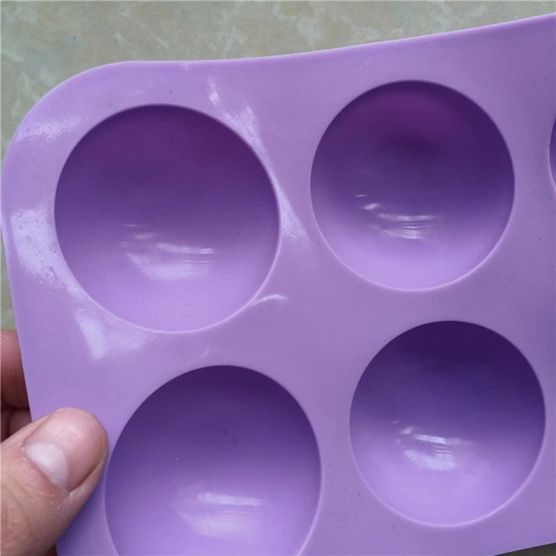 DL силиконовая форма для выпечки в форме полусферы, форма для шоколадного кекса своими руками