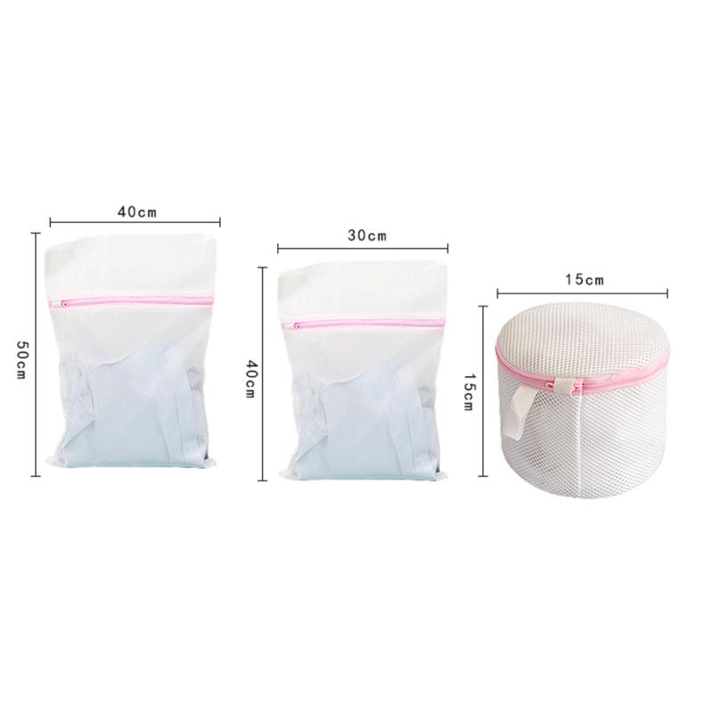 Сетчатый мешок для белья на молнии, дышащие, износостойкие, износостойкие, сумки для хранения стиральных машин