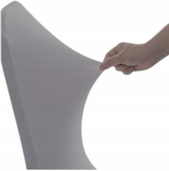 Grey Chair Cover Premium Banquet