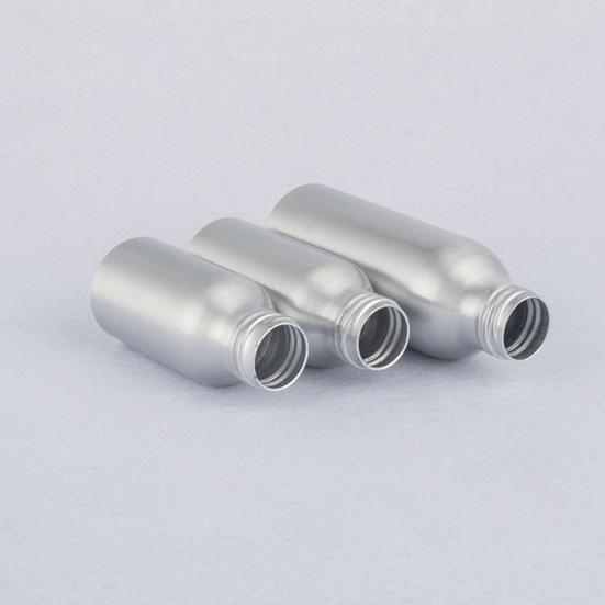 Контейнер с винтовым насосом для хранения лосьона для хранения алюминиевых бутылок на 40–250 мл, жидкое дезинфицирующее средство