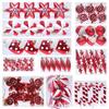 6Pcs Christmas Candy Pendants Colorful Lollipop Cane Hanging Ornaments Christmas Tree Decoration For Home Xmas