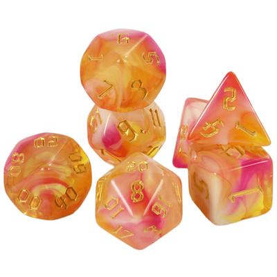 Набор игральных костей DND Многогранные игральные кости для ролевой игры DND Настольные игровые аксессуары