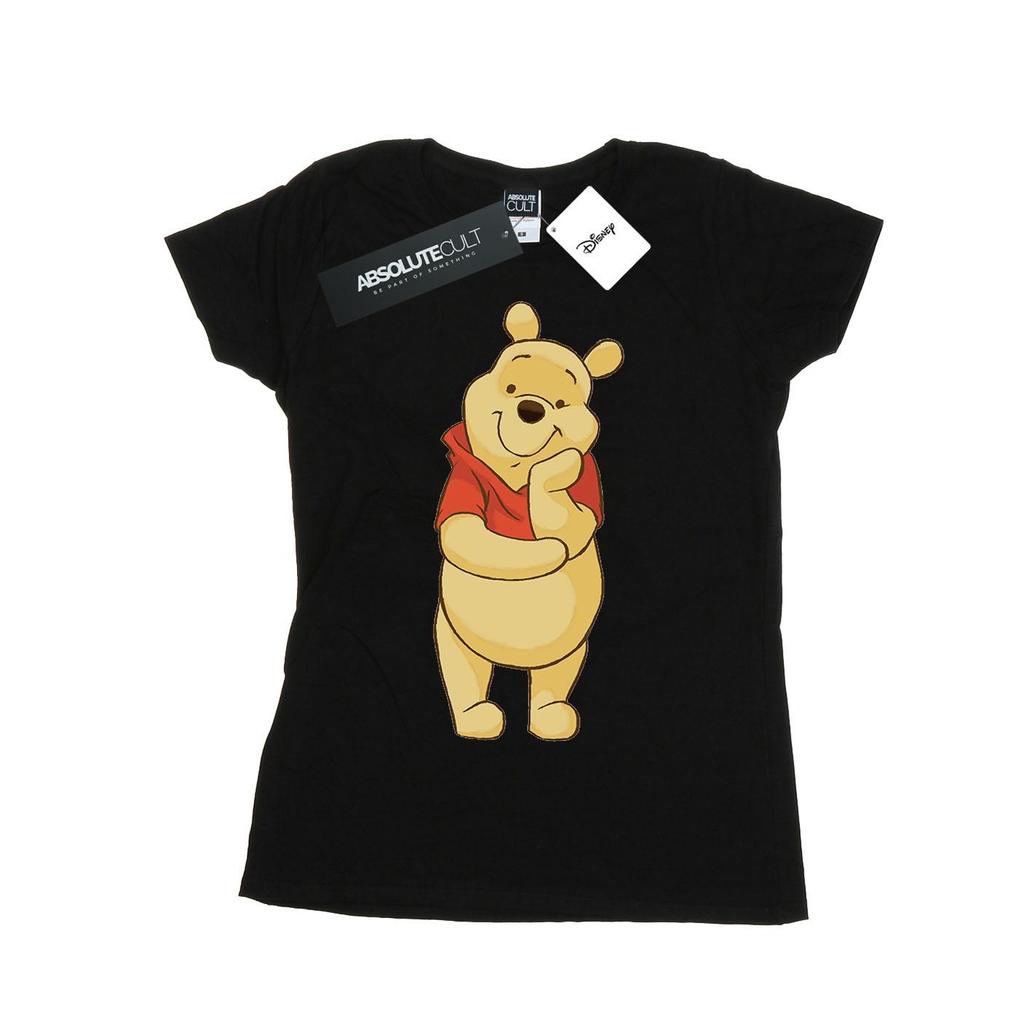 Disney Womens/Ladies Winnie The Pooh Cute Cotton T-Shirt