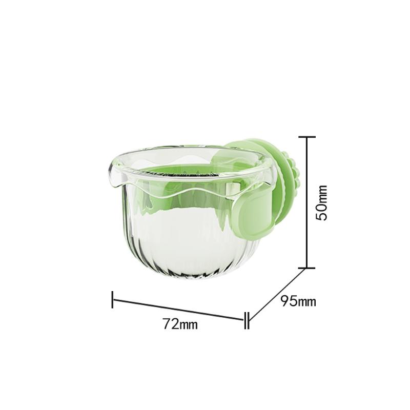 Bird Feeding Cup Parrot Feeding Bowl Clear Pet Hanging Cage Bowl Splash-Proof Waterer Feeding Food Drinking Feeder