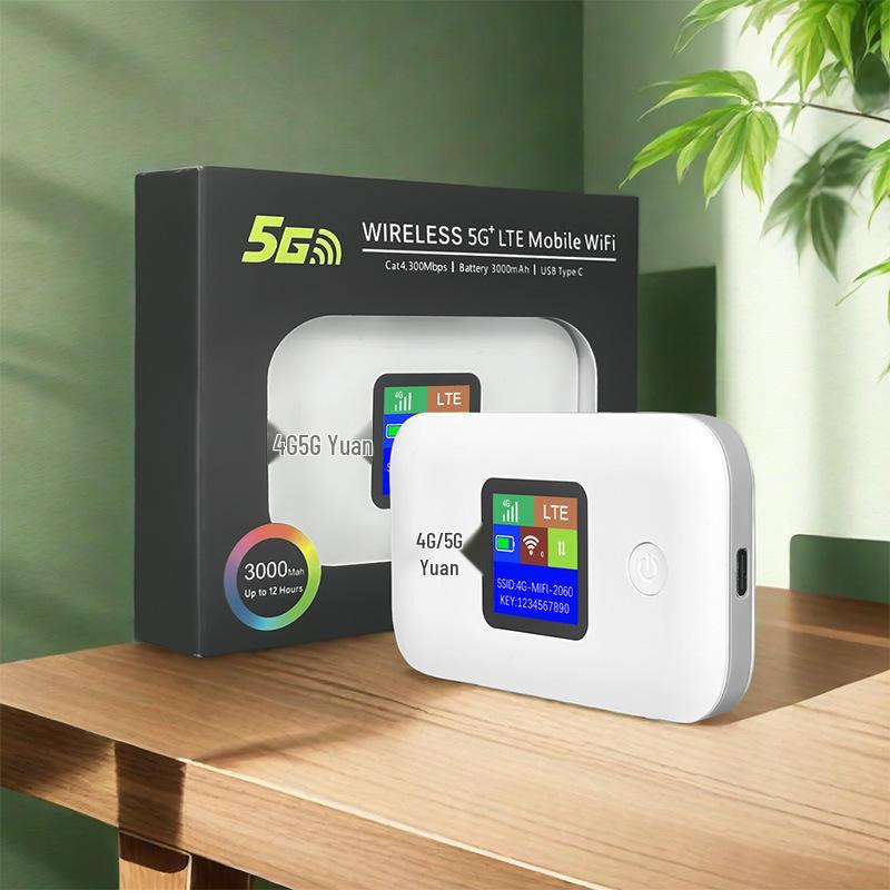 Карманный WiFi-роутер 4G для автомобиля с поддержкой SIM-карты