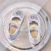 Autumn 2025 Korean Style Glossy Princess Girls' Closed-Toe Soft Sole Shoes for Stage Performance