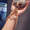Flower Pendant Mobile Phone Strap Metal Chain Mobile Phone Lanyard  Phone Case Accessories