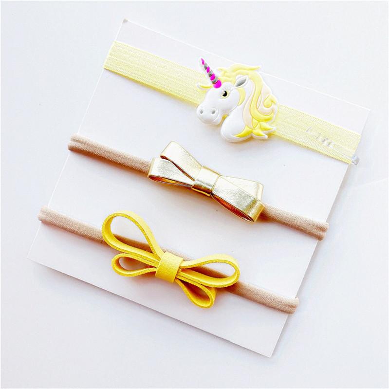 3 шт. милая детская повязка на голову с заячьими ушками, эластичная повязка для волос с бантом и цветком, повязки на голову для маленьких девочек, детский тюрбан, набор аксессуаров для волос