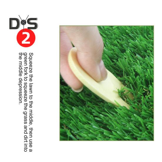 Инструмент для дерна для гольфа, зеленая бамбуковая вилка, маркер для выравнивания мячей, инструмент для фиксации дерна для гольфа, деревянные аксессуары для гольфа для мужчин