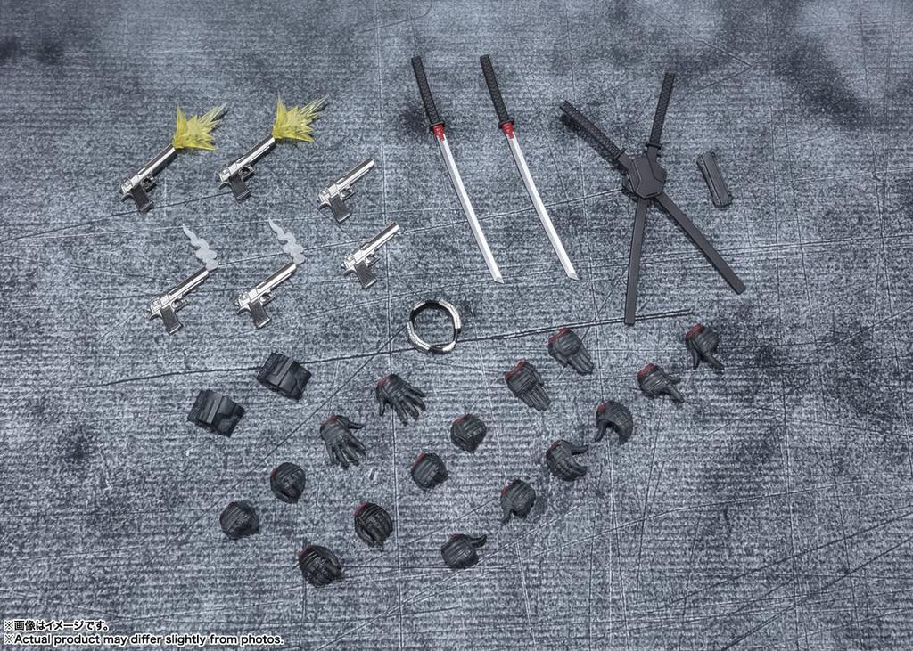 TAMASHII NATIONS Дэдпул 155 мм окрашенная подвижная фигурка SHFiguarts (ДЭДПУЛ 2) приблизительно. АБС и ПВХ