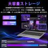 Laptop with MS Office Windows 11 IPS Quiet Celeron J4105 CPU Than the N4000 and 8GB DDR4 256GB Japanese Keyboard with USB X and SSD Expansion 8GB