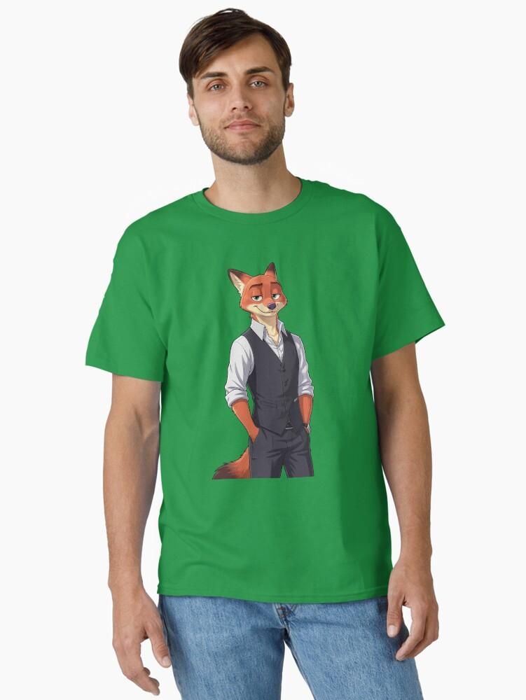 Zootopia Zootopia Nick Wilde Character – Zootropolis Fox Movie Art Classic T-Shirt