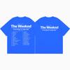 The Weeknd Футболка с принтом After Hours Til Dawn Tour 2026 Модная футболка с коротким рукавом в стиле Хип-Хоп Мужская Женская Летняя Повседневная Хлопковая Футболка