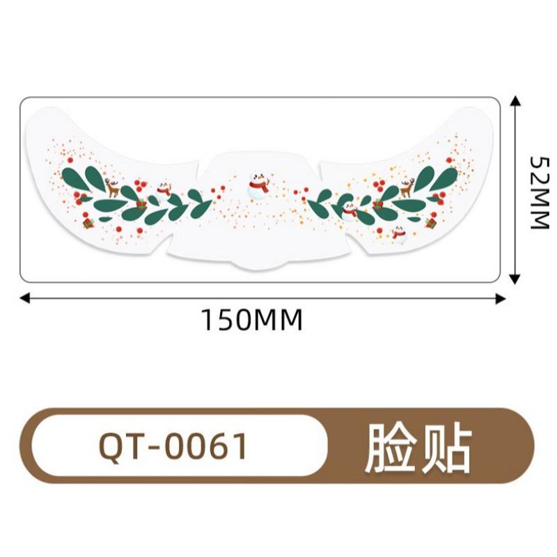 Waterproof Temporary Freckle Tattoos Christmas Party Makeup Long Lasting Fake Stickers Holiday Events