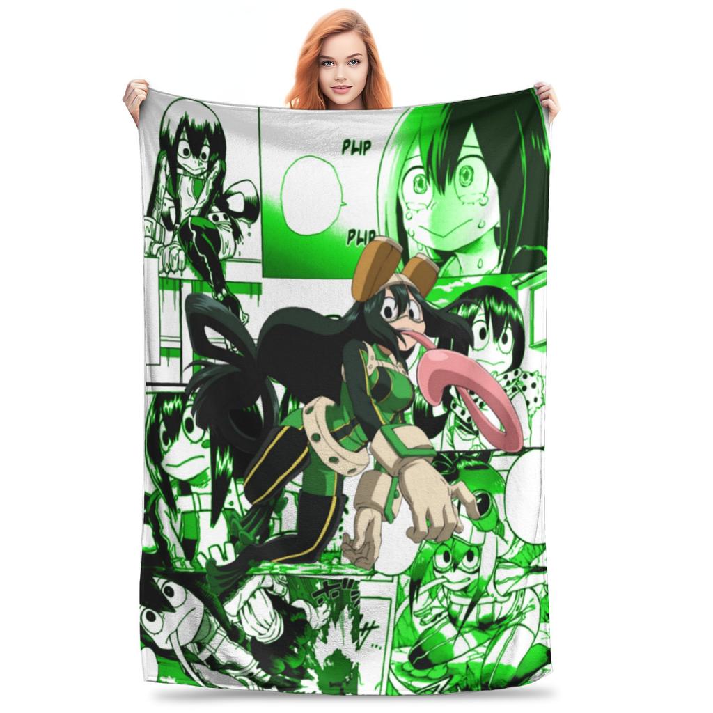 Изуку Мидория Манга Коллаж Одеяло Моя Геройская Академия Манга Аниме Фланелевое Теплое Плед Одеяло для Покрывала