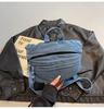 Denim bag women's 2025 new popular fashion casual versatile shoulder bag large capacity messenger handbag