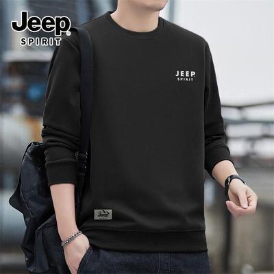 Толстовка мужская JEEP SPIRIT свободного кроя с круглым вырезом