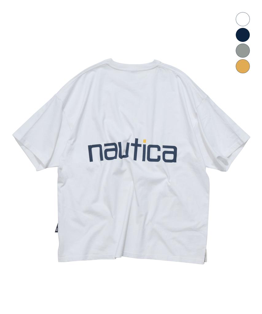 Классическая футболка NAUTICA с надписью (4 цвета) Nts5616