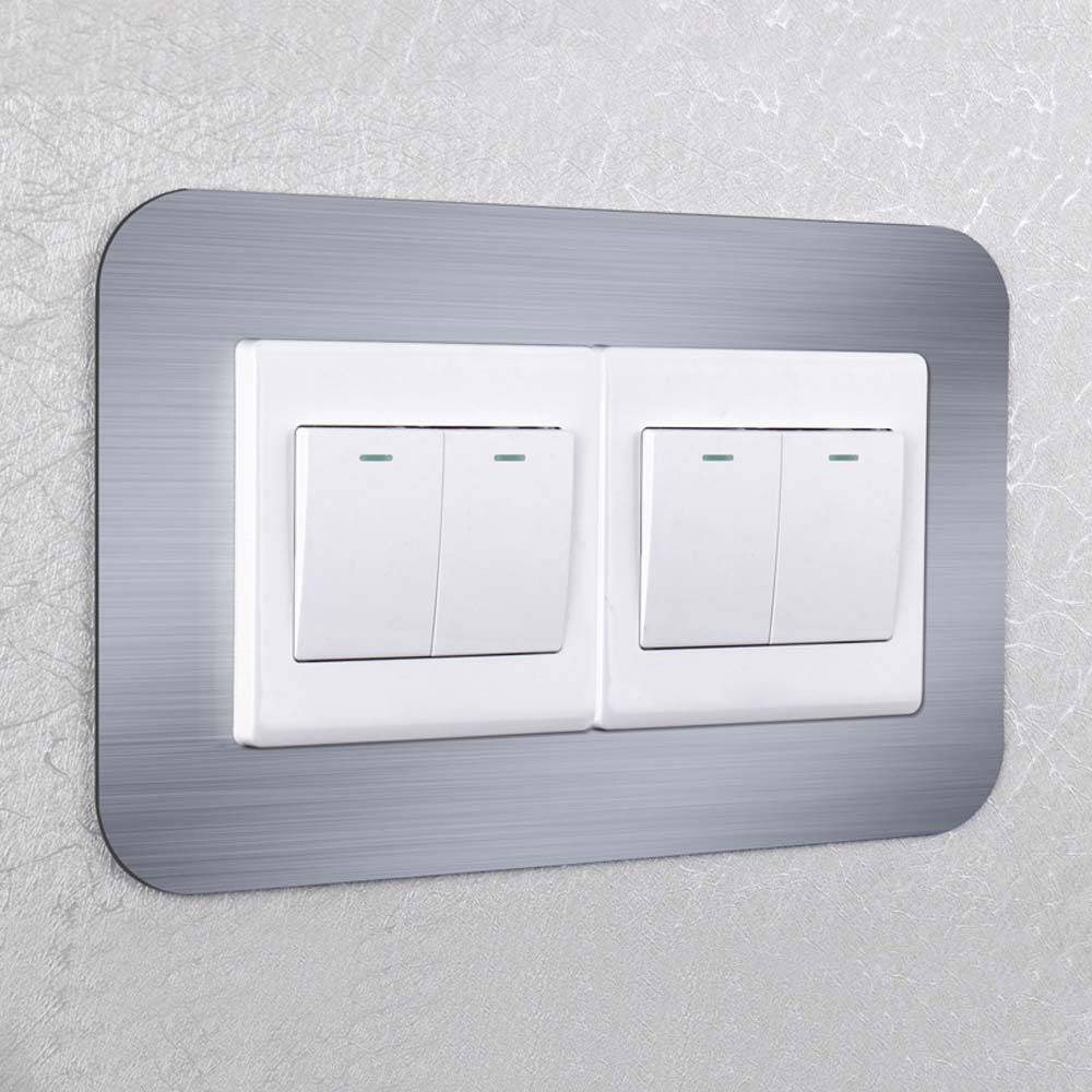 Домашний декор для дома, гостиная, крышка выключателя, защитная крышка, наклейка на выключатель, накладка на панель выключателя, наклейка на стену