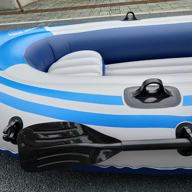 Утолщенная надувная лодка для четырех человек, рыбацкая лодка, рафтинг, резиновая лодка, каяк на воздушной подушке