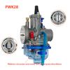 Карбюратор PWK28 с синей крышкой, 28 мм PWK для Yamaha YZ85 YZ80 YZ125 TTR125 YFZ350 Blaster 200 TTR230 Квадроцикл UTV 50cc-150cc 2-тактный 4-тактный