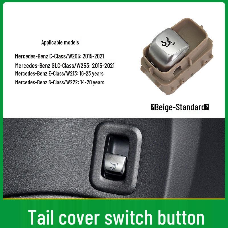 Tailgate Switch for Mercedes-Benz C-Class, E-Class, S-Class W205 W222 W253