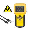 Radiation Measurement Instrument High Precision Nuclear Radiation Detector Geiger Counter Nuclear Radiometer LCD Display Radioactive Detector Detect