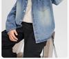Left West Children's Wear Boys' Cowboy Shirt Long Sleeve 2026 New Children's Shirt Spring and Autumn Gradient Western Style Boys' Fold Wear