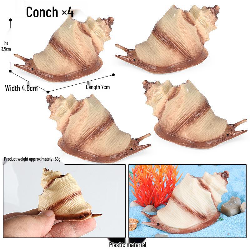 Ocean Wildlife Simulation Toy Set: Sea Turtle, Shark, Whale, Sea Lion, Tiger Shark, Manta Ray, Seal, Grouper.