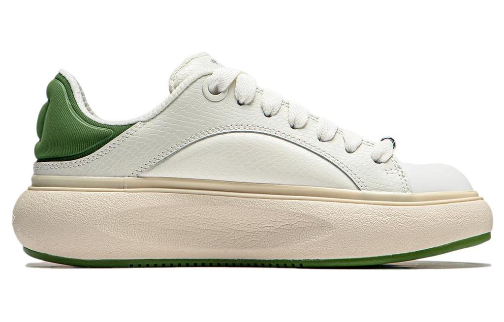Women's Sneakers Li-Ning Li Ning Yunyou C4D Low top Casual Shoes Women's White Green
