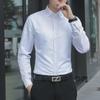 Korean Style Men's Slim Fit Casual Long Sleeve Shirt for Spring and Autumn