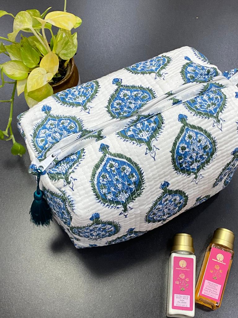 LARGE Multipurpose Quilted Pouch/ Bag