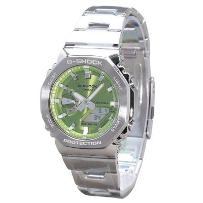 G-Shock G-Steel Аналоговые Цифровые Зеленый Циферблат Кварцевые GM-2110D-3A 200M Мужские Часы