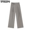 Расклешенные брюки женские свободные брюки весна осень повседневные днища