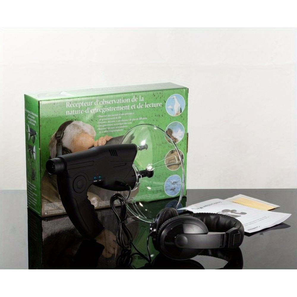 Бионический ушной микрофон для наблюдения за птицами и природой - цифровое устройство для прослушивания на большом расстоянии