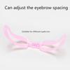 Fashion Reusable 4 Styles Cosmetics Thrush Card Eyebrow Stencil Grooming Eyebrow Shaper Kit